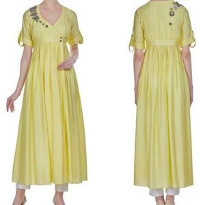 Elegant Yellow Women's Top